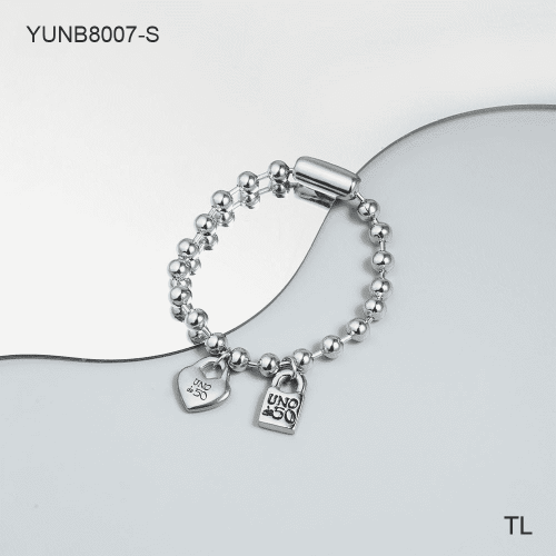 Stainless Steel Uno de * 50 Bracelet-SN240103-YUNB8007-S-14.1