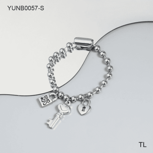 Stainless Steel Uno de * 50 Bracelet-SN240103-YUNB0057-S-15.3