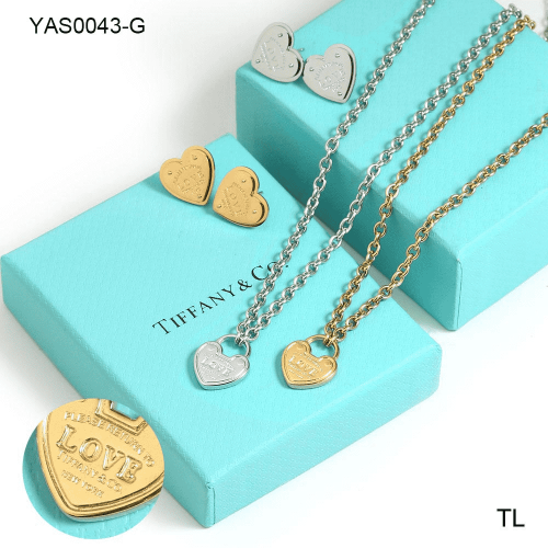 Stainless Steel Brand Jewelry Set-SN240103-YAS0043-G-21.3