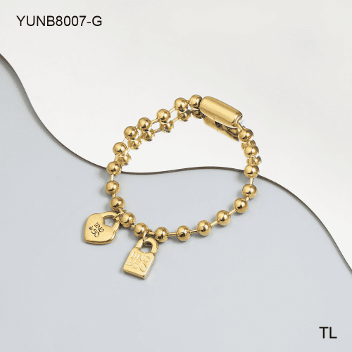 Stainless Steel Uno de * 50 Bracelet-SN240103-YUNB8007-G-17.8