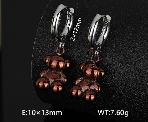 Stainless Steel Tou*s Earrings-DY240112-ED-233S-186-13