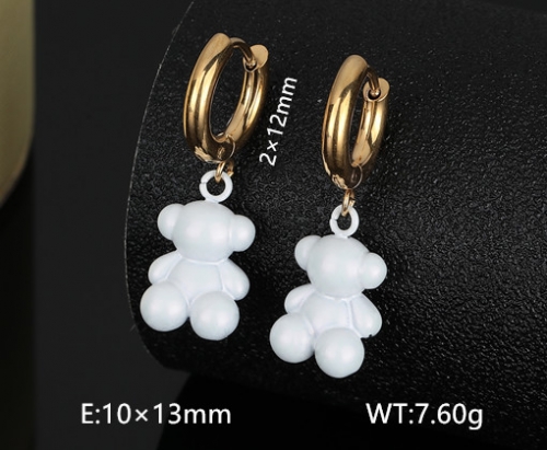 Stainless Steel Tou*s Earrings-DY240112-ED-230G-200-14