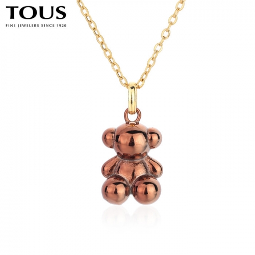 Stainless Steel Tou*s Necklace-DY240112-XL-181G-229-16