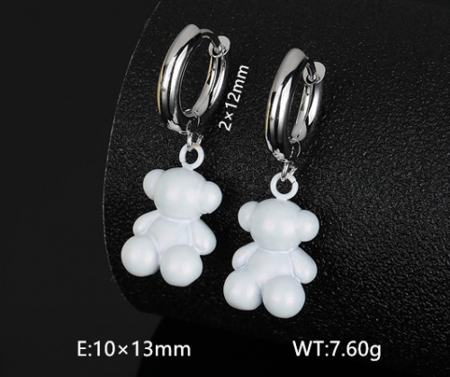 Stainless Steel Tou*s Earrings-DY240112-ED-230S-186-13