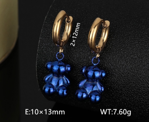Stainless Steel Tou*s Earrings-DY240112-ED-232G-200-14