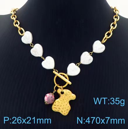 Stainless Steel Tou*s Necklace-ZN240115-P17CILK (2)
