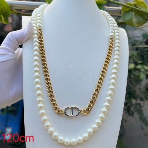 Stainless Steel Brand Necklace-ZN240115-P28VRED (2)