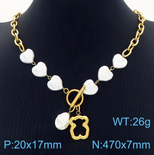Stainless Steel Tou*s Necklace-ZN240115-P17CILK (1)