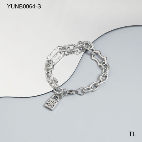 Stainless Steel Uno de * 50 Bracelet-SN240117-YUNB0064-S-14.7