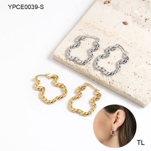 Stainless Steel Tou*s Earrings-SN240116-YPCE0039-S-16.6