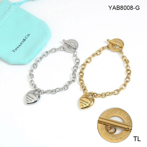 Stainless Steel Brand Bracelet-SN240116-YAB8008-G-14.1