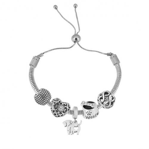 Stainless Steel Pandor*a Similar Bracelet-PD240119-P24VOIT