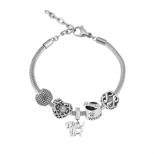 Stainless Steel Pandor*a Similar Bracelet-PD240119-P19TYY