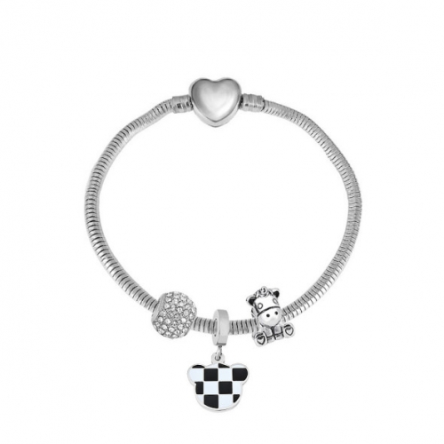 Stainless Steel Pandor*a Similar Bracelet-PD240119-P21.5VV3