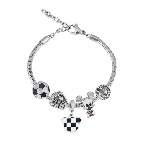 Stainless Steel Pandor*a Similar Bracelet-PD240119-P21.5IUI