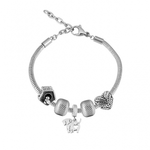 Stainless Steel Pandor*a Similar Bracelet-PD240119-P15.5LLI