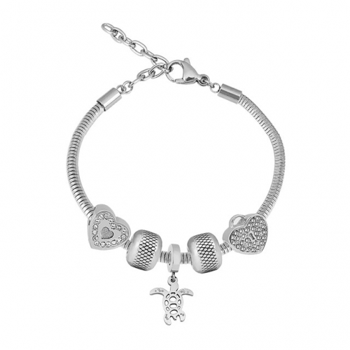 Stainless Steel Pandor*a Similar Bracelet-PD240119-P17EWS