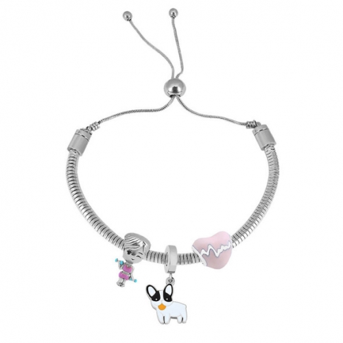 Stainless Steel Pandor*a Similar Bracelet-PD240119-P20SO