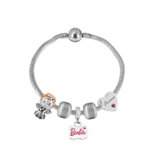 Stainless Steel Pandor*a Similar Bracelet-PD240119-P23.5RYS