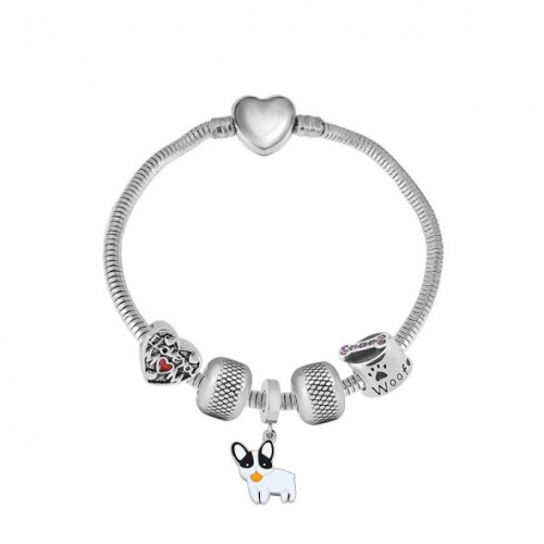 Stainless Steel Pandor*a Similar Bracelet-PD240119-P23GIY