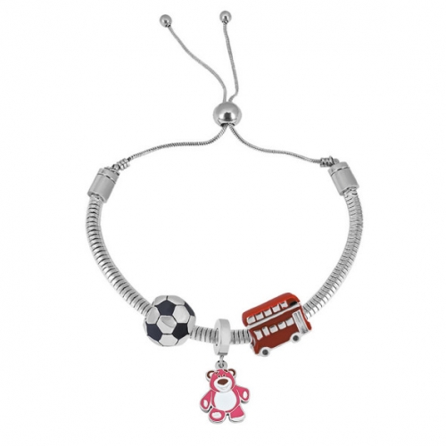 Stainless Steel Pandor*a Similar Bracelet-PD240119-P21.5XYY