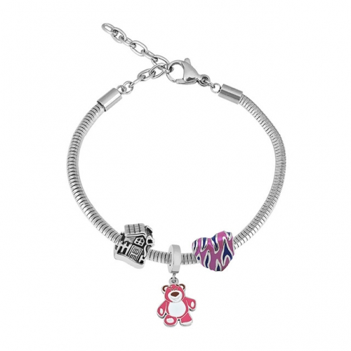 Stainless Steel Pandor*a Similar Bracelet-PD240119-P15.5AJJ