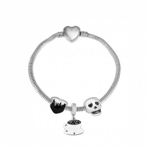 Stainless Steel Pandor*a Similar Bracelet-PD240119-P21.5BJ3