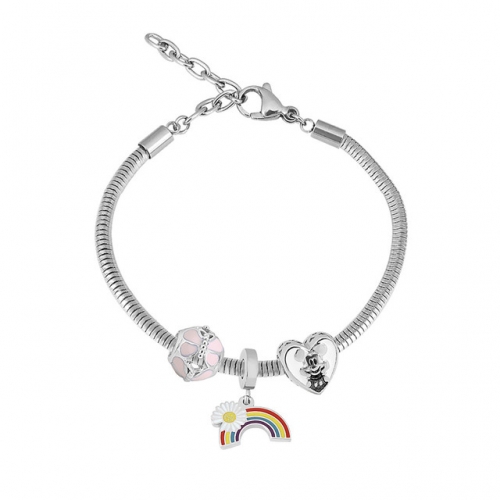 Stainless Steel Pandor*a Similar Bracelet-PD240119-P14.5DDD