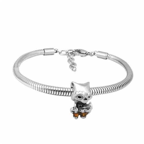 Stainless Steel Pandor*a Similar Bracelet-PD240119-P7.8XSS