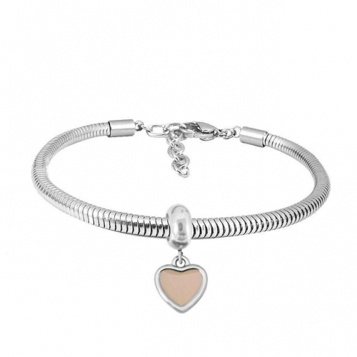 Stainless Steel Pandor*a Similar Bracelet-PD240119-P7.5DKL