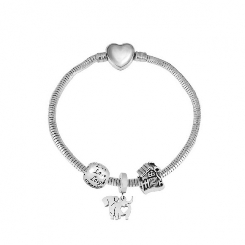 Stainless Steel Pandor*a Similar Bracelet-PD240119-P19FL3