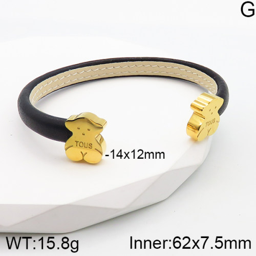 Stainless Steel Tou*s Bangle-MS240118-3MS049