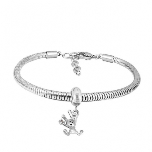 Stainless Steel Pandor*a Similar Bracelet-PD240119-P7.8DDS