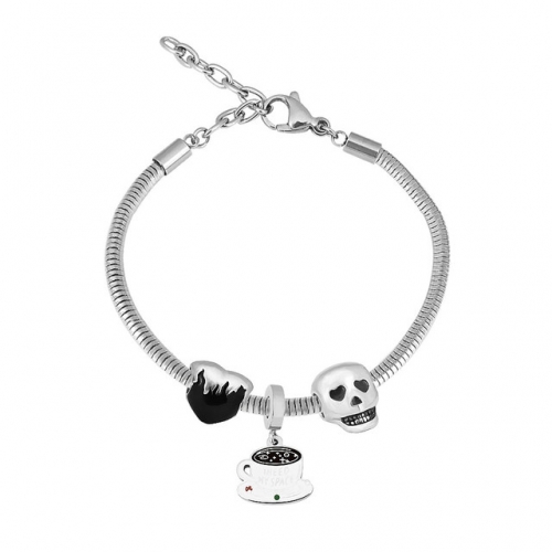 Stainless Steel Pandor*a Similar Bracelet-PD240119-P15.5SUE