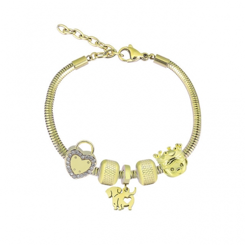 Stainless Steel Pandor*a Similar Bracelet-PD240119-P21.5IOS