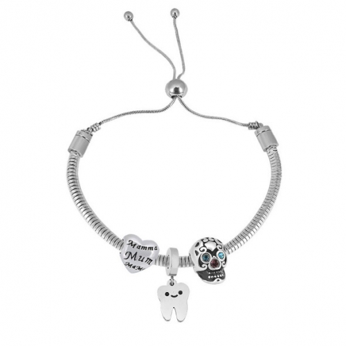 Stainless Steel Pandor*a Similar Bracelet-PD240119-P19EE