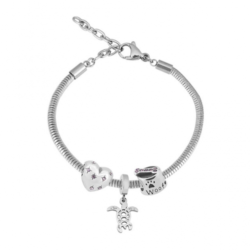 Stainless Steel Pandor*a Similar Bracelet-PD240119-P14LOL