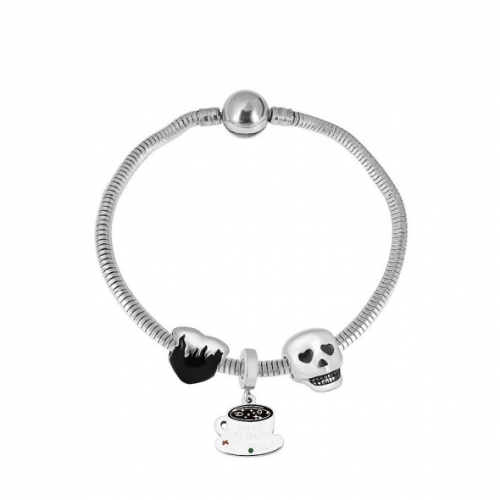 Stainless Steel Pandor*a Similar Bracelet-PD240119-P20F9