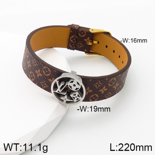 Stainless Steel Brand Bangle-MS240118-3MS060