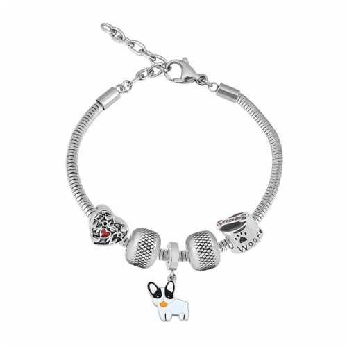 Stainless Steel Pandor*a Similar Bracelet-PD240119-P17LKIU