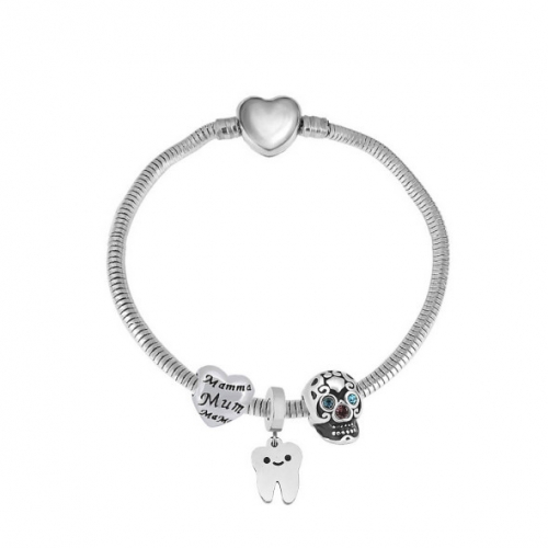 Stainless Steel Pandor*a Similar Bracelet-PD240119-P20ED3