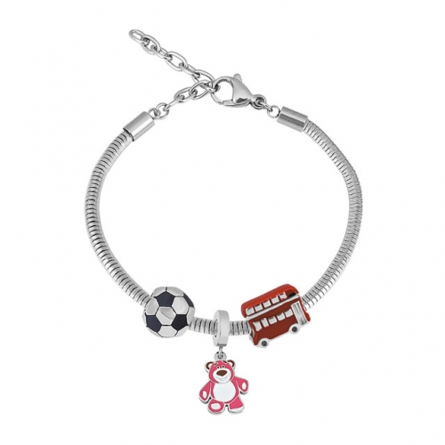 Stainless Steel Pandor*a Similar Bracelet-PD240119-P16.5COL