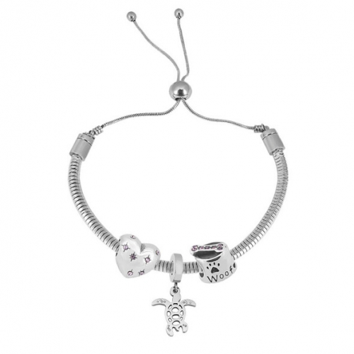 Stainless Steel Pandor*a Similar Bracelet-PD240119-P19ER