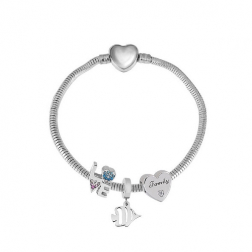 Stainless Steel Pandor*a Similar Bracelet-PD240119-P21.5XKL6