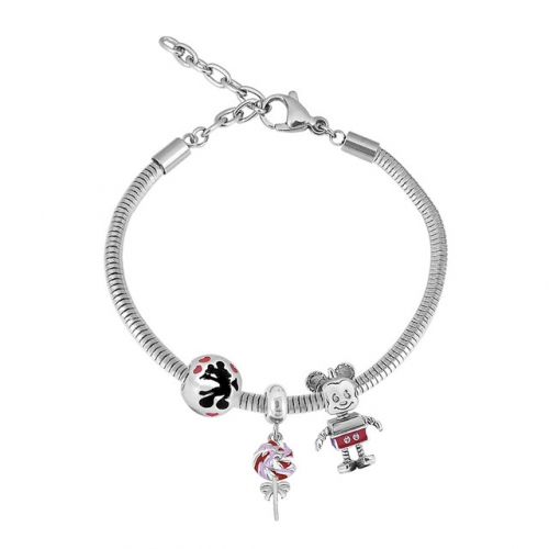 Stainless Steel Pandor*a Similar Bracelet-PD240119-P16.5XIIY