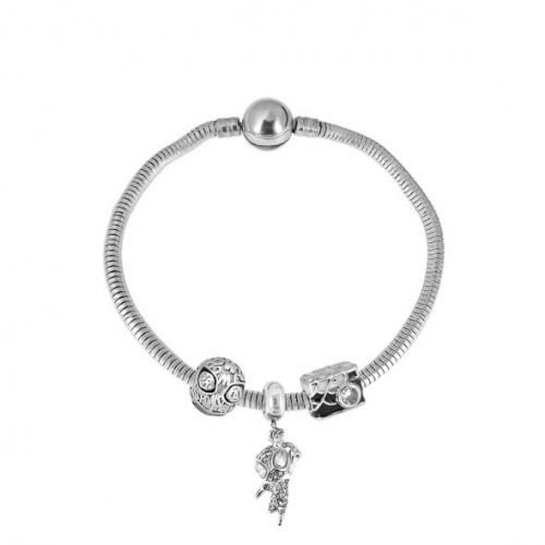 Stainless Steel Pandor*a Similar Bracelet-PD240119-P21.5XE4