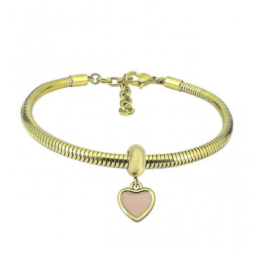 Stainless Steel Pandor*a Similar Bracelet-PD240119-P10XSK