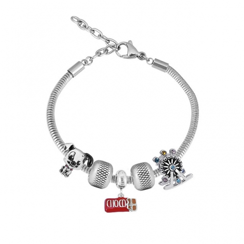 Stainless Steel Pandor*a Similar Bracelet-PD240119-P20OOIL