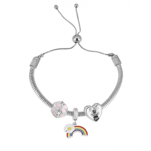 Stainless Steel Pandor*a Similar Bracelet-PD240119-P19.5AS