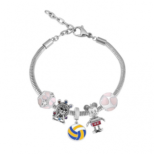 Stainless Steel Pandor*a Similar Bracelet-PD240119-P23.5IIY